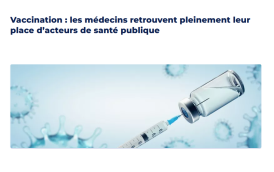 Communiqués de presse - Vaccination