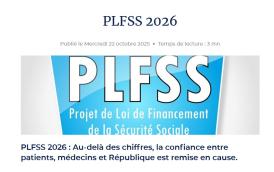 Projet de loi de financement de la sécurité sociale