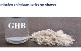 Verre contenant du GHB