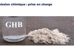 Verre contenant du GHB